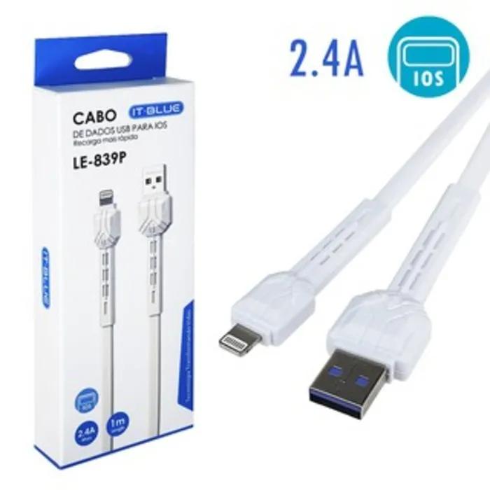 Cabo Lightning USB para iPhone It-Blue 1m