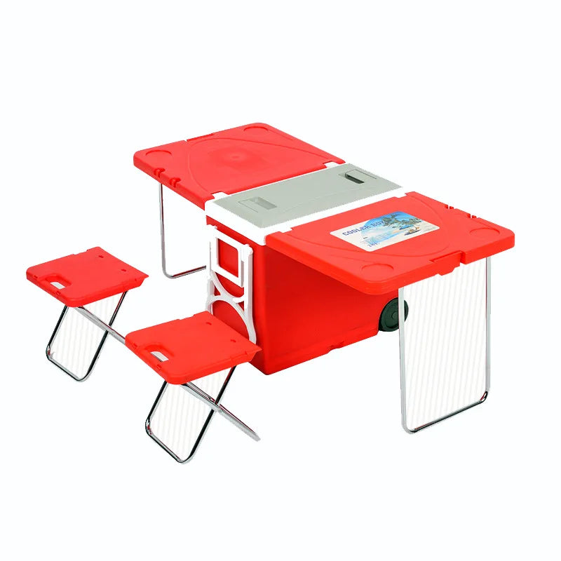 Super Caixa Térmica Cooler Multifuncional 32L 5 em 1