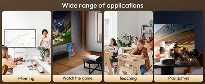 Projetor Smart 4K Ultra HD 1000 ANSI com Android