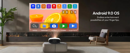 Projetor Smart 4K Ultra HD 1000 ANSI com Android