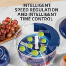 🍑 Nova Máquina Automática de Descascar Frutas – Portátil & Sem Fio 🍇