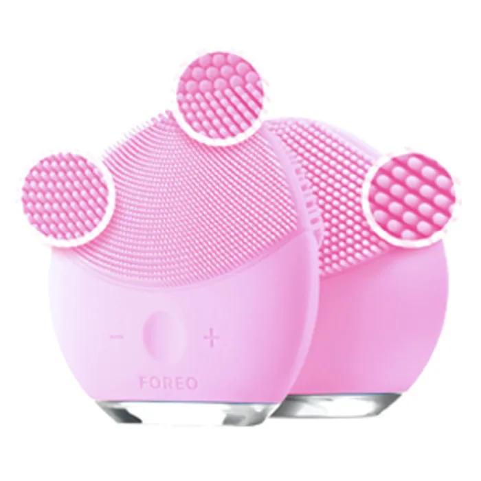 Escova massageadora facial de limpeza profunda com vibra��o s�nica