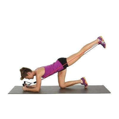 Kit de el�sticos resistentes para exerc�cios fitness