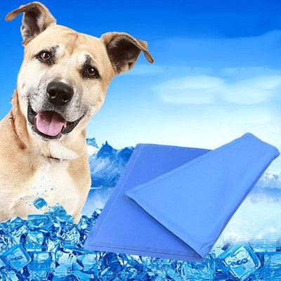 Colch�o refrescante de gel para pets c�es e gatos