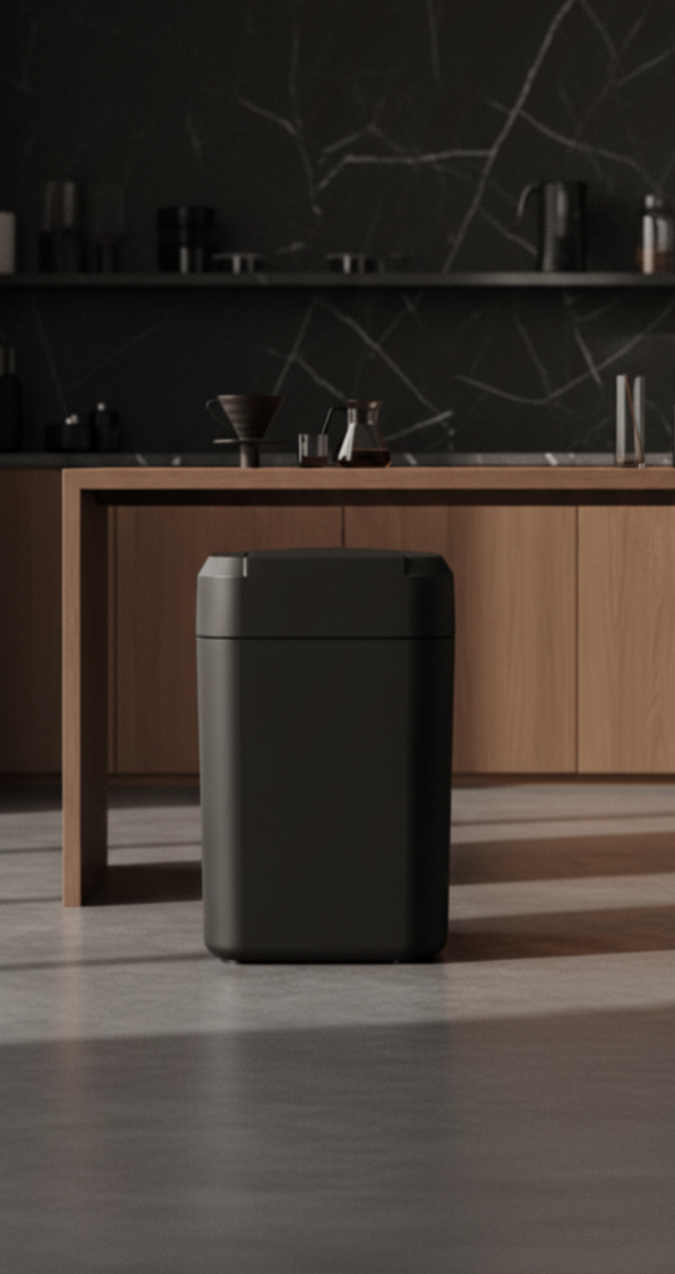 Royal Bin NOIR 17L - Lixeira Inteligente Touchless